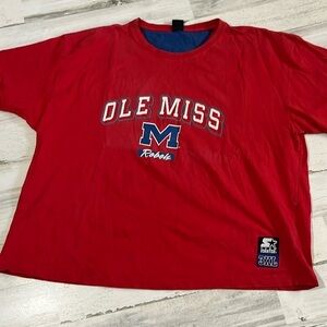 Vintage Starter Ole Miss Rebels t-shirt Size 3XL